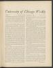 University of Chicago Weekly, January 14, 1893