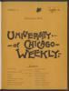 University of Chicago Weekly, February 8, 1894