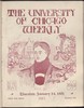 University of Chicago Weekly, January 24, 1901