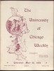 University of Chicago Weekly, May 16, 1901