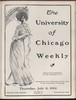 University of Chicago Weekly, July 11, 1901