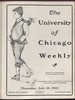 University of Chicago Weekly, July 18, 1901